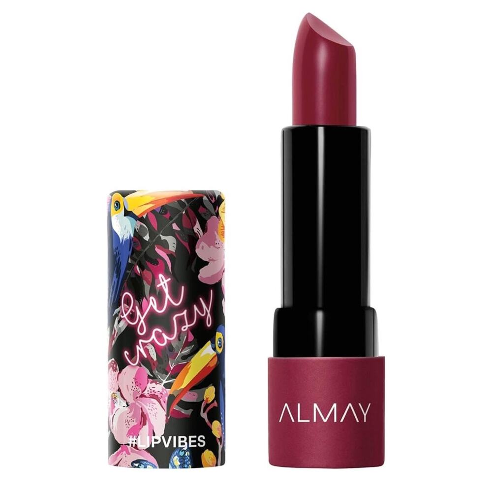 Almay Lipstick with Vitamin E Oil & Shea Butter, Matte Finish, Get Crazy